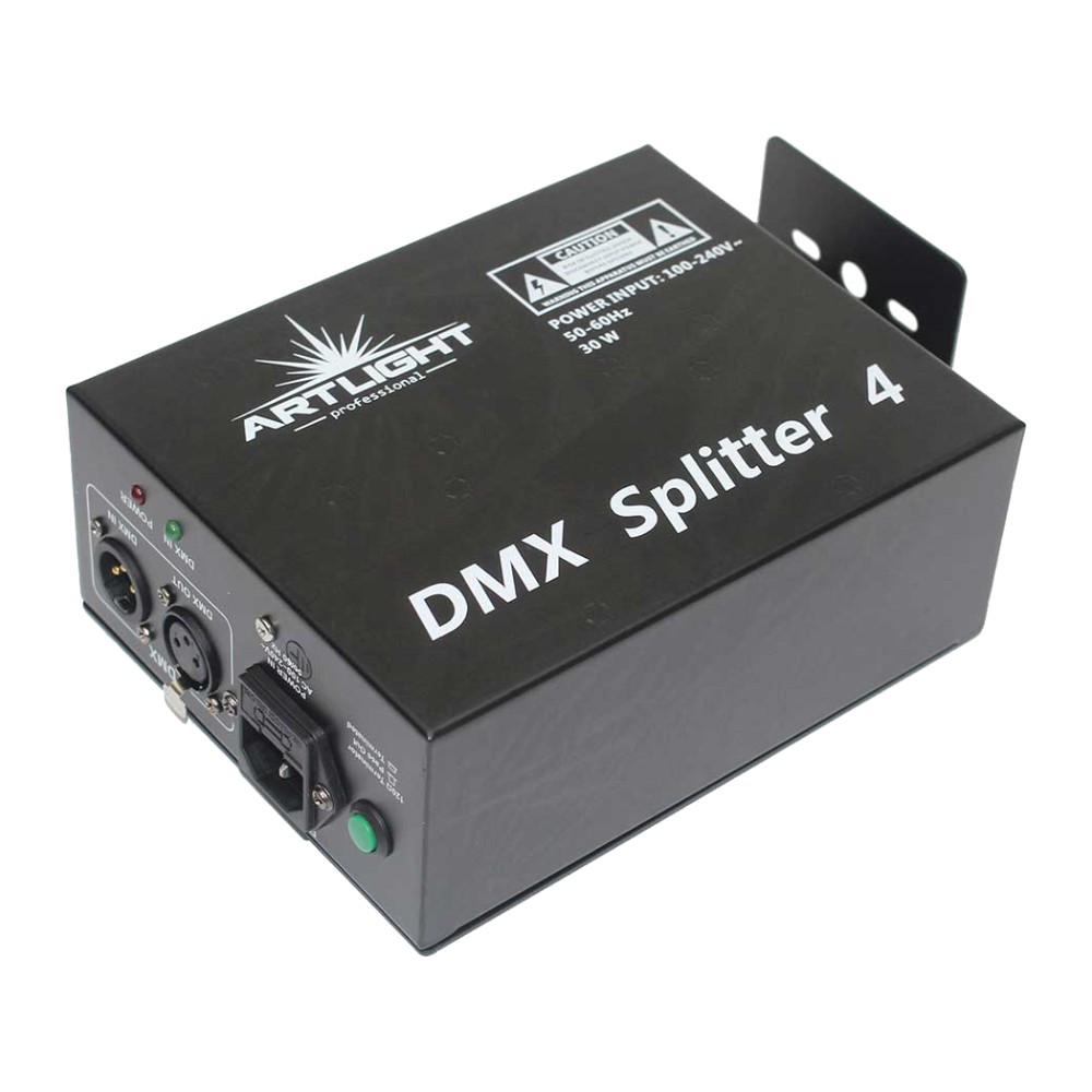 ספליטר DMX ל-4 יציאות מבודדות עם 2 כניסות – Art Light PR-204C 3 ספליטר DMX ל-4 יציאות מבודדות עם 2 כניסות – Art Light PR-204C – תמונה 2