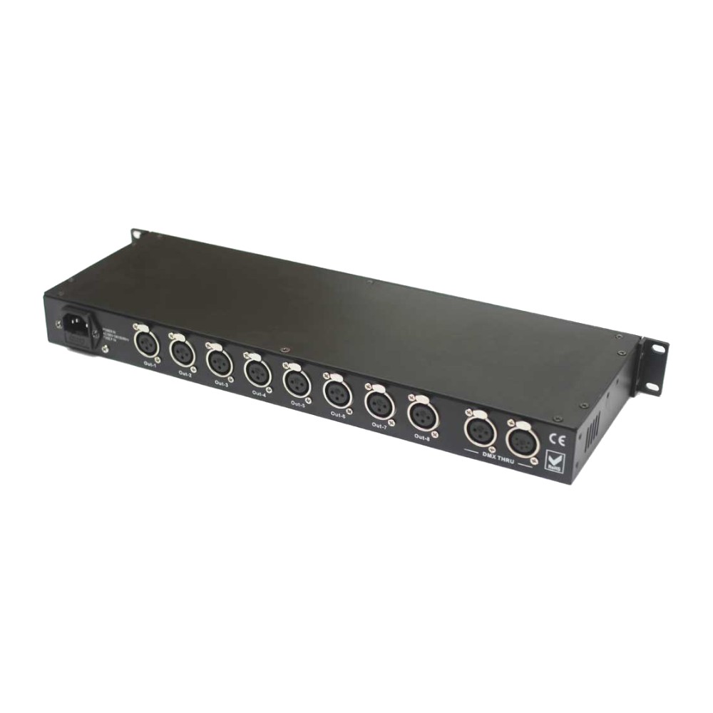 ספליטר DMX ל-8 יציאות מבודדות לראק – Art Light PR-208A 3 ספליטר DMX ל-8 יציאות מבודדות לראק – Art Light PR-208A – תמונה 2
