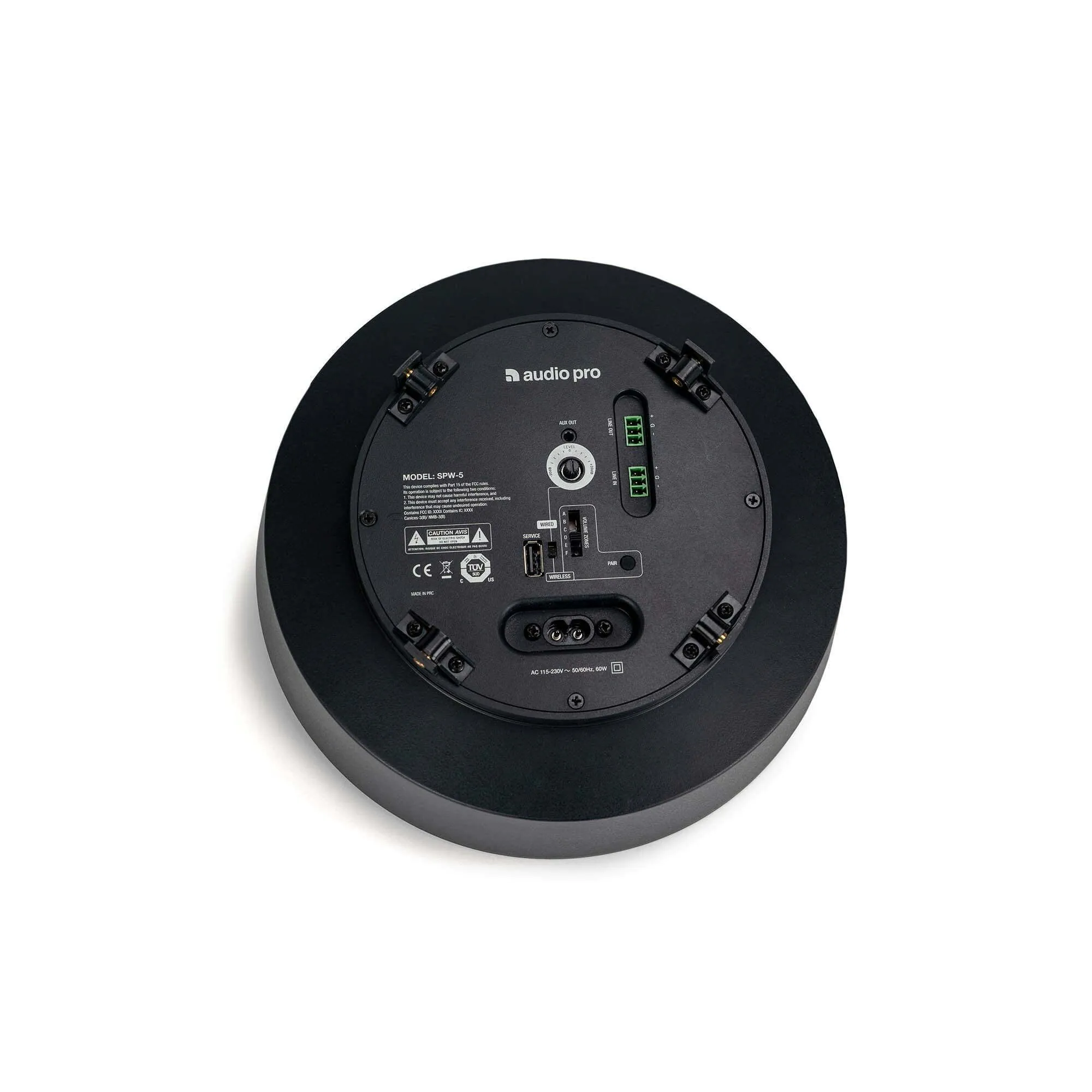 רמקול אלחוטי לקיר ולתקרה Audio Pro Business SPW-5 – 2x25W, IPX4 6 רמקול אלחוטי לקיר ולתקרה Audio Pro SPW-5 – תמונה 6