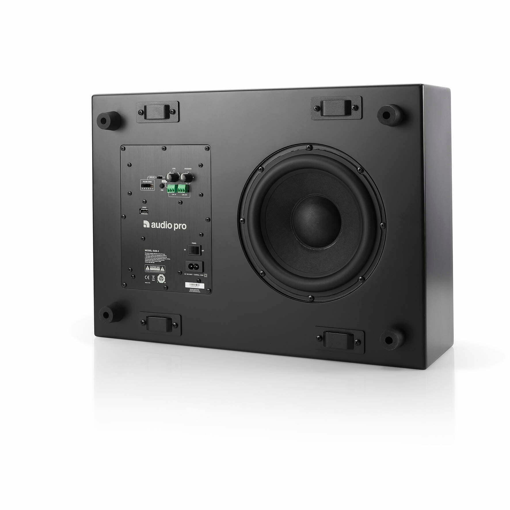 סאבוופר אלחוטי Audio Pro Business SUB-3 – וופר 8 אינץ', 100W, 40–100Hz 6 סאבוופר אלחוטי Audio Pro SUB-3 – תמונה 6