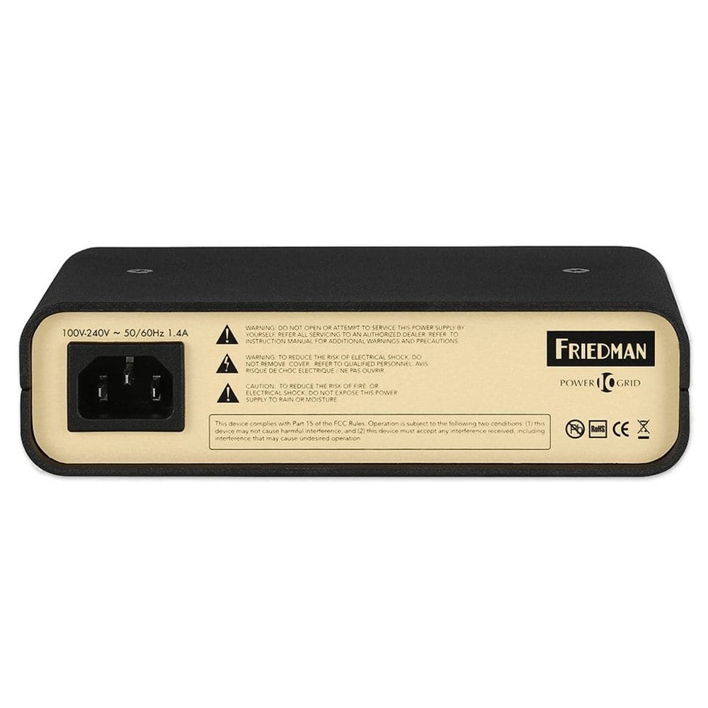 ספק כוח מבודד לאפקטים FRIEDMAN Power Grid 10 3 ספק כוח מבודד לאפקטים FRIEDMAN Power Grid 10 – תמונה 3