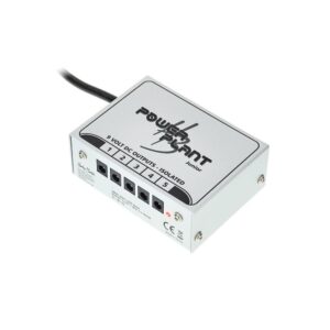 ספק כוח לפדלים Harley Benton – 5 יציאות 9V מבודדות, קומפקטי, כולל כבלים (יבוא בלעדי)