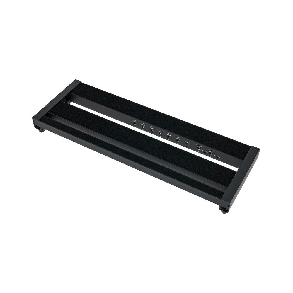 פדלבורד צר Harley Benton 50 ס״מ עם ספק כוח מובנה – 7 יציאות מבודדות, שורה אחת, תיק וכבלים (יבוא בלעדי) 2 הפדלבורד הצר עם הספק המובנה – פדלבורד עם ספק כוח, תמונה 2