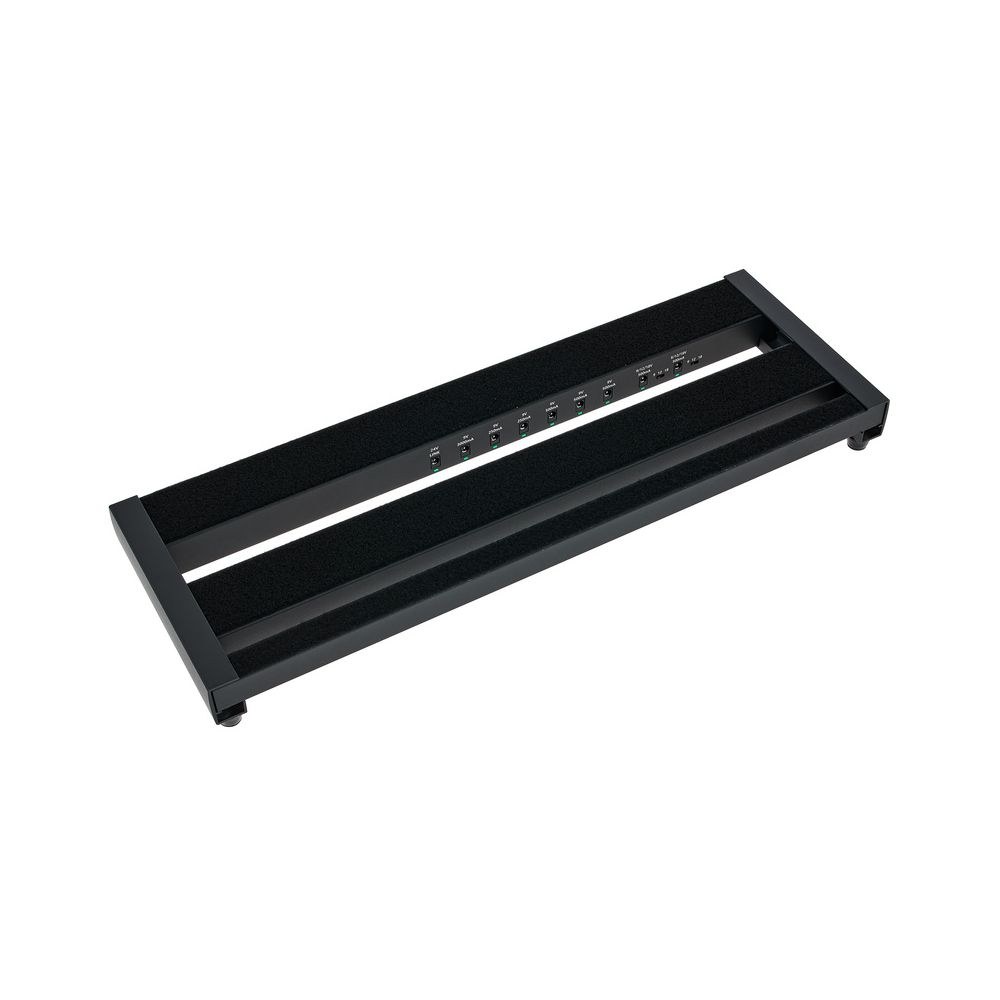 פדלבורד צר Harley Benton 50 ס״מ עם ספק כוח מובנה – 7 יציאות מבודדות, שורה אחת, תיק וכבלים (יבוא בלעדי) 4 הפדלבורד הצר עם הספק המובנה – פדלבורד עם ספק כוח, תמונה 4