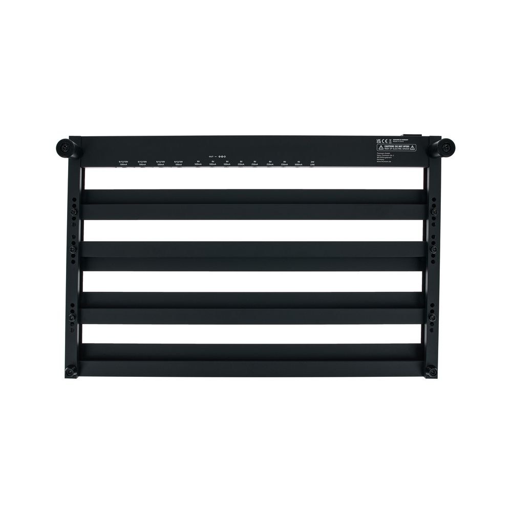פדלבורד Harley Benton 60 ס״מ עם ספק כוח מובנה – 11 יציאות מבודדות, 45W, תיק וסט כבלים (יבוא בלעדי) 6 הפדלבורד הגדול עם הספק המובנה – פדלבורד עם ספק כוח, תמונה 6