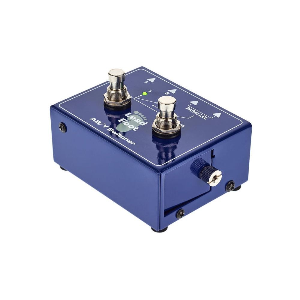 מתג A/B/Y Lead Foot – גיטרה לשני מגברים או שתי גיטרות למגבר, בית מתכת (יבוא בלעדי) 7 מתג ה-A/B/Y של Lead Foot – מתג A/B/Y, תמונה 7