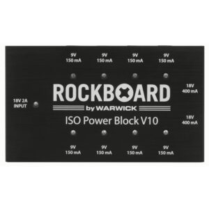 ספק כוח מבודד לאפקטים RockBoard ISO Power Block V10