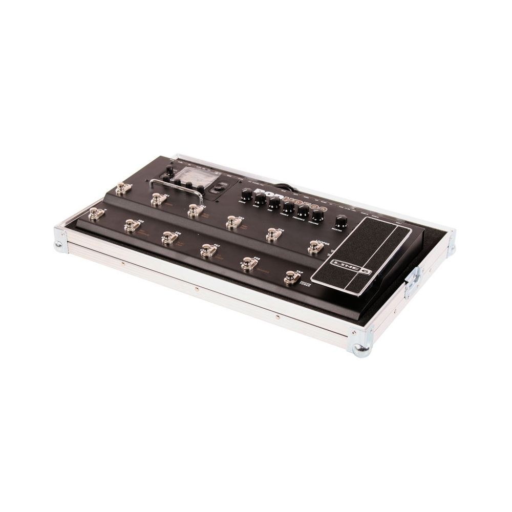 קייס קשיח ל-Line 6 POD HD500 ו-HD500X – עבודה מתוך הקייס, מקום לספק כוח, תוצרת גרמניה (יבוא בלעדי) 7 הקייס ל-POD HD500 – קייס למולטי-אפקט, תמונה 7