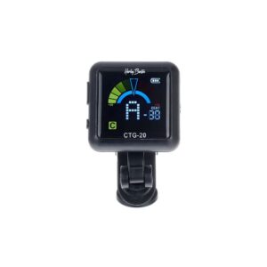 טיונר קליפס Harley Benton נטען ב-USB – מסך צבעוני, לגיטרה, בס, כינור ויוקלילי (יבוא בלעדי)