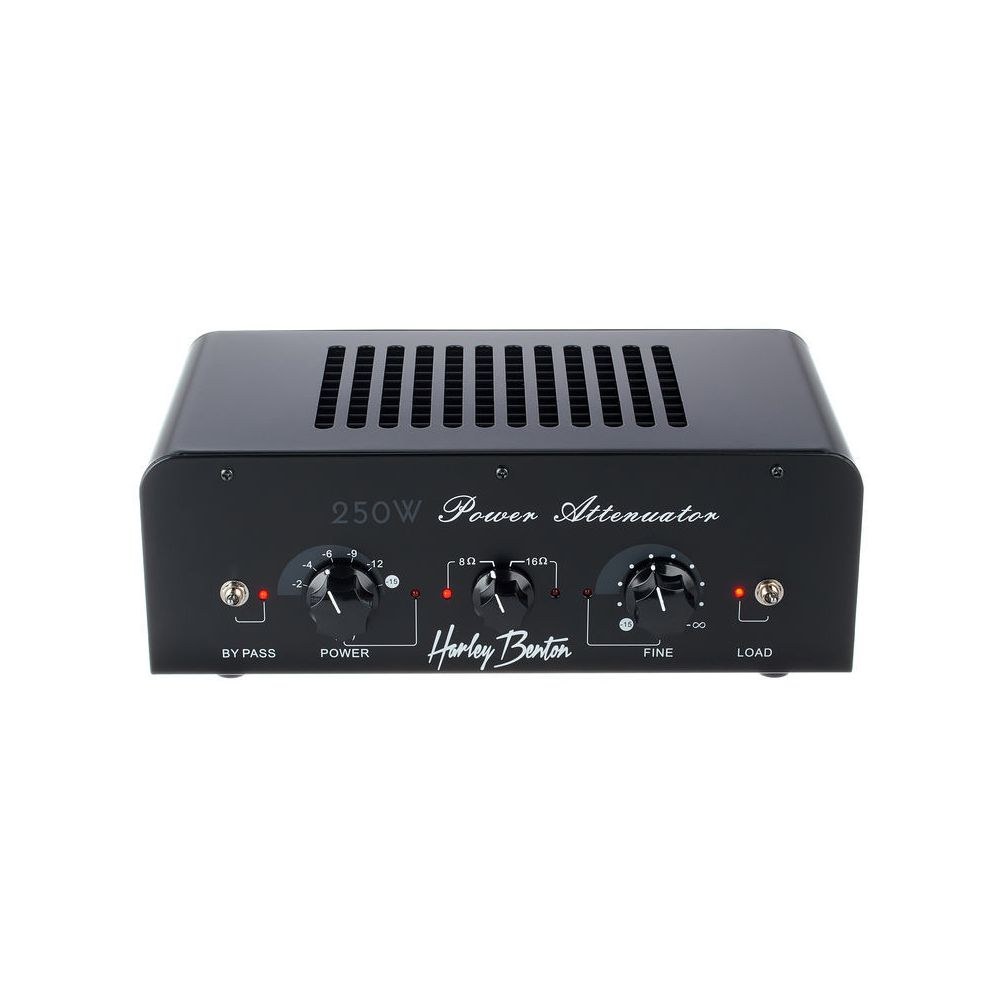 מחליש הספק ו-Load Box למגברי מנורות Harley Benton – עד 250W, 6 דרגות, יציאת DI XLR (יבוא בלעדי) 2 מחליש ההספק של Harley Benton – מחליש הספק למגבר, תמונה 2