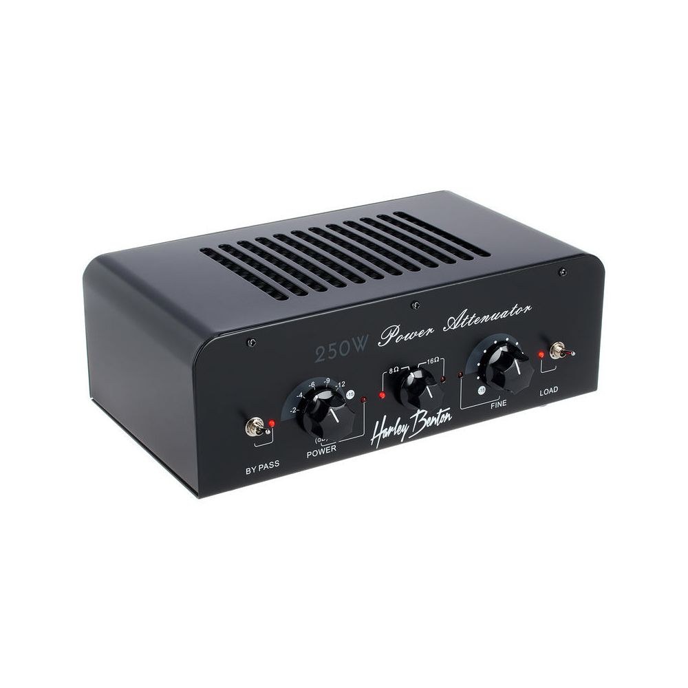 מחליש הספק ו-Load Box למגברי מנורות Harley Benton – עד 250W, 6 דרגות, יציאת DI XLR (יבוא בלעדי) 3 מחליש ההספק של Harley Benton – מחליש הספק למגבר, תמונה 3
