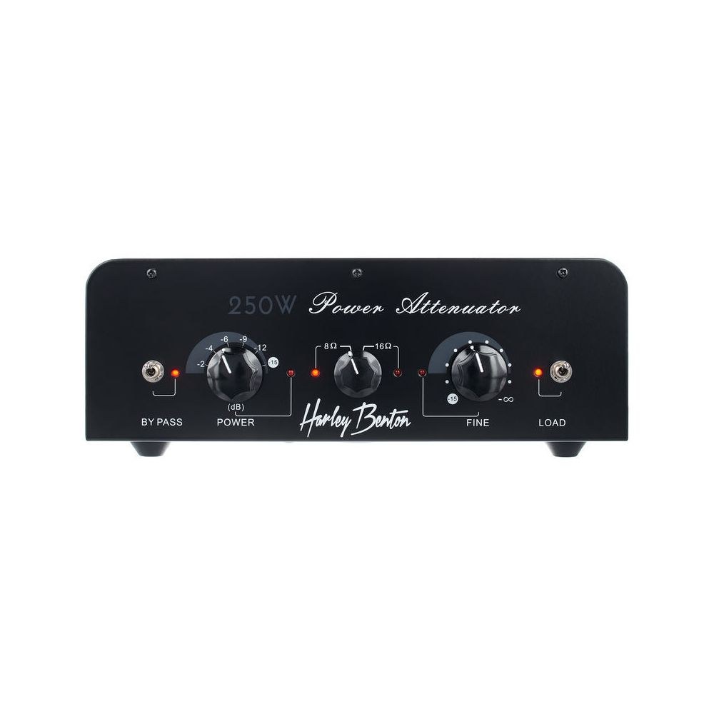 מחליש הספק ו-Load Box למגברי מנורות Harley Benton – עד 250W, 6 דרגות, יציאת DI XLR (יבוא בלעדי) 6 מחליש ההספק של Harley Benton – מחליש הספק למגבר, תמונה 6
