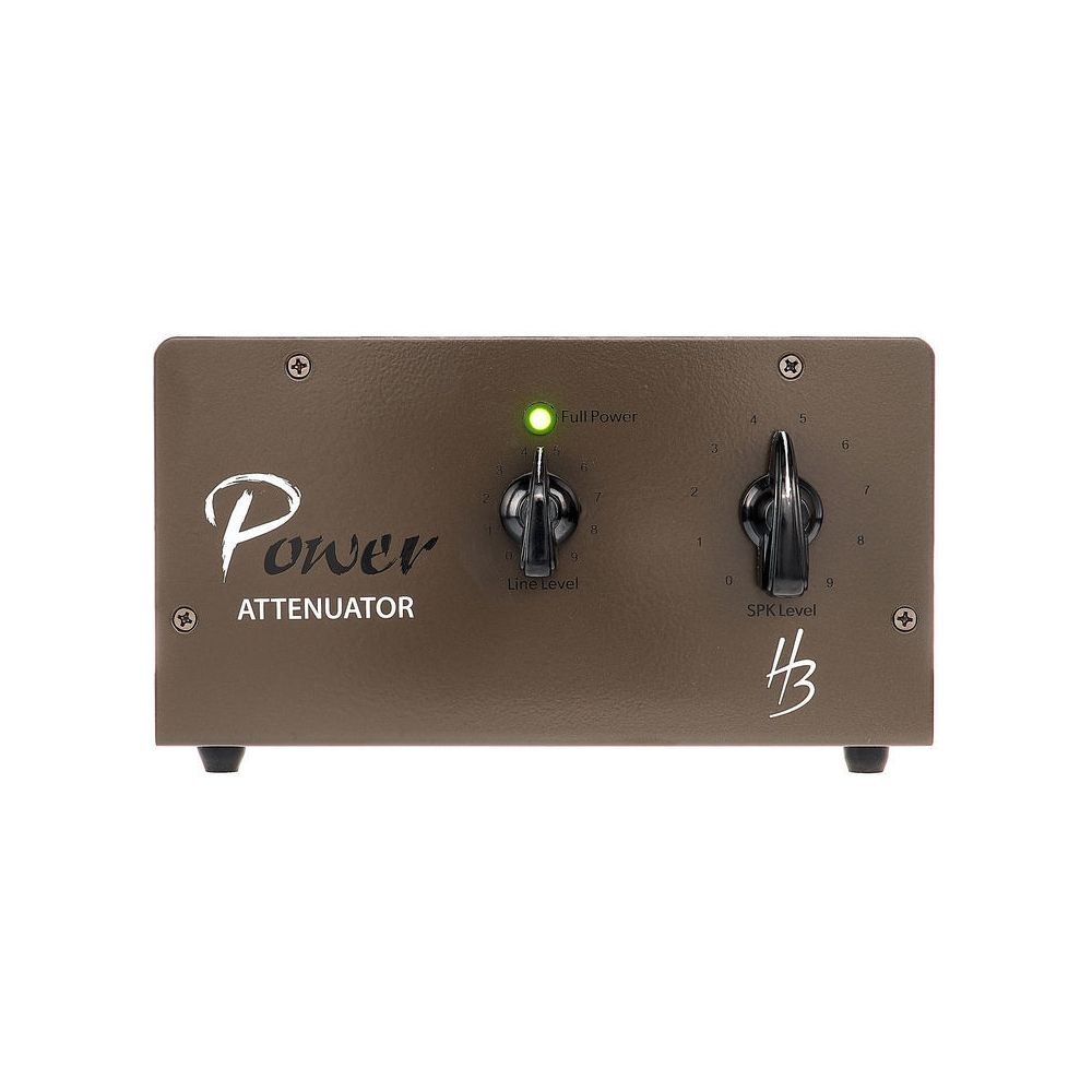מחליש הספק למגבר מנורות Harley Benton – עד 100W, 4/8/16 אוהם, יציאת DI עם סימולציית רמקול (יבוא בלעדי) 5 מחליש ההספק למגבר מנורות – מחליש הספק למגבר, תמונה 5
