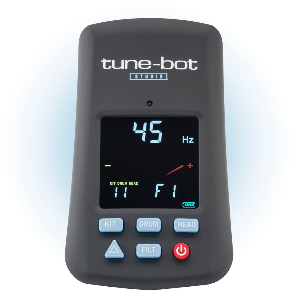 טיונר אלקטרוני לתופים Tune-Bot 1 טיונר אלקטרוני לתופים Tune-Bot