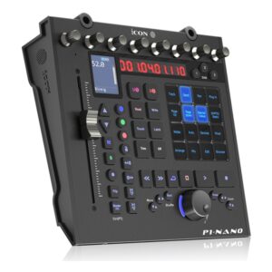 בקר DAW עם פיידר ממונע iCON P1-Nano – מסך מגע 4 אינץ׳ ו-8 אנקודרים
