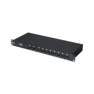 ממיר Art-Net ו-sACN ל-DMX Botex – 8 יוניברסים, RDM, תצוגת OLED, DMX של 5 פינים, 1U