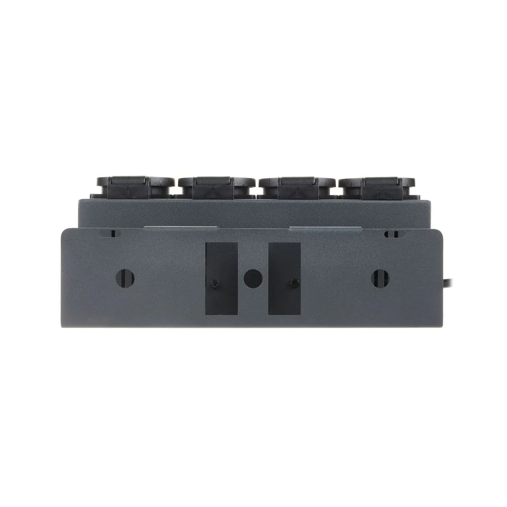 דימר 4 ערוצים Botex בשליטת DMX ו-MIDI – 5A לערוץ, 16 תוכניות, 4 שקעי שוקו 7 דימר 4 הערוצים של Botex – דימר DMX, תמונה 7