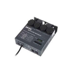 דימר וממתג 4 ערוצים Botex בשליטת DMX – מצב מיתוג ללדים, 5A לערוץ, 16 צ׳ייסים