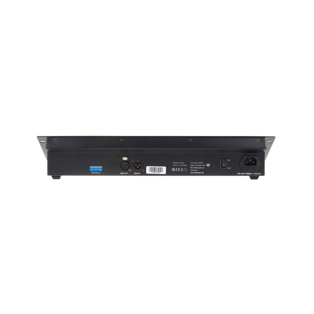 קונסולת DMX 24 ערוצים Botex לראק 19 אינץ׳ – 24 פיידרים, 2 תצוגות, שרשור עד 96 ערוצים 6 קונסולת 24 הפיידרים – קונסולת DMX, תמונה 6