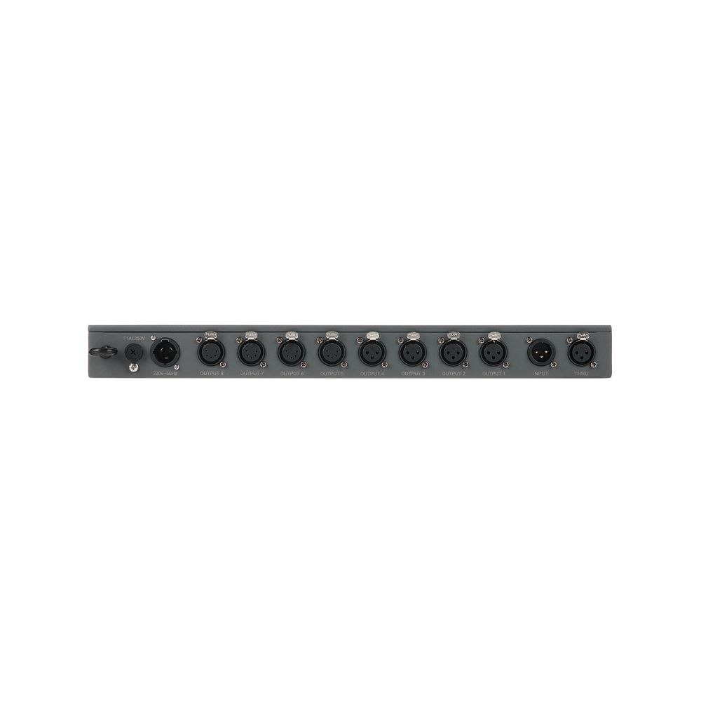 מפצל DMX ו-RDM אופטי Botex Opto Split Pro – 4 יציאות 3 פין ו-4 יציאות 5 פין, ראק 1U 6 מפצל ה-DMX האופטי – מפצל DMX, תמונה 6