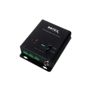 בקר וספק לפסי לד 24V Botex – DMX, שלט, כפתורי צבע ועמעום, עד 150W, 2 שקעי USB
