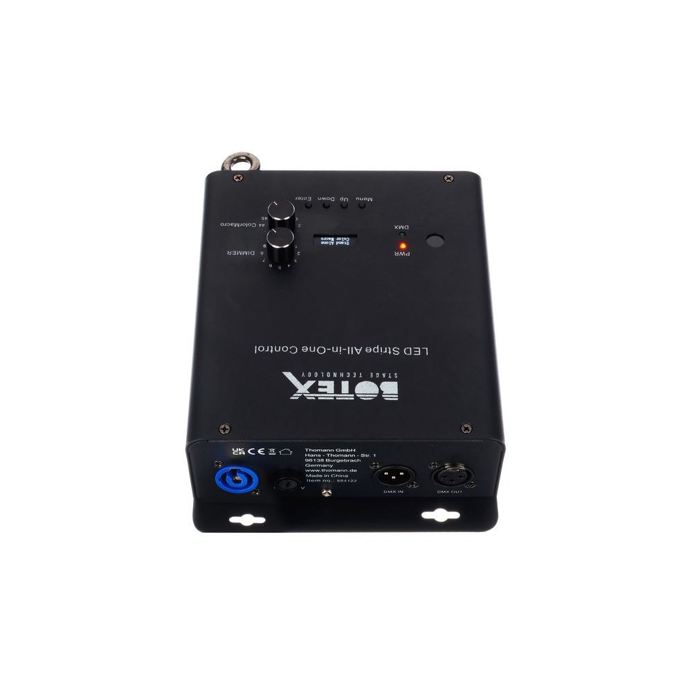בקר וספק לפסי לד 24V Botex – DMX, שלט, כפתורי צבע ועמעום, עד 150W, 2 שקעי USB 4 הבקר לפסי הלד – בקר לפסי לד, תמונה 4