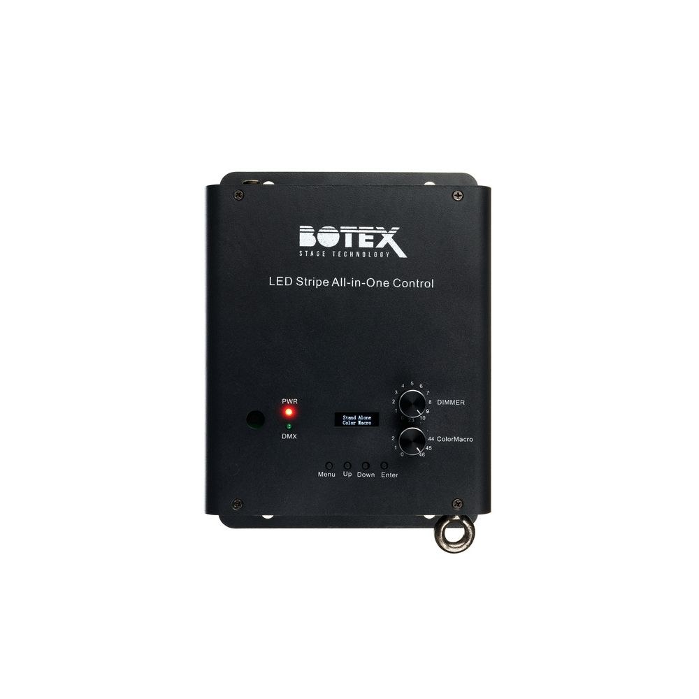 בקר וספק לפסי לד 24V Botex – DMX, שלט, כפתורי צבע ועמעום, עד 150W, 2 שקעי USB 5 הבקר לפסי הלד – בקר לפסי לד, תמונה 5