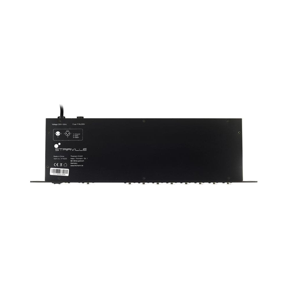 מפצל DMX לראק Stairville – 8 יציאות מבודדות, 2 שקעי USB, חיבורים בחזית, 1U (יבוא בלעדי) 5 מפצל ה-DMX לראק – מפצל DMX, תמונה 5