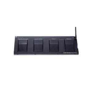 מתג רגל אלחוטי Stairville לסטי תאורת CLB – 2.4GHz, 4 פונקציות, כולל ספק כוח