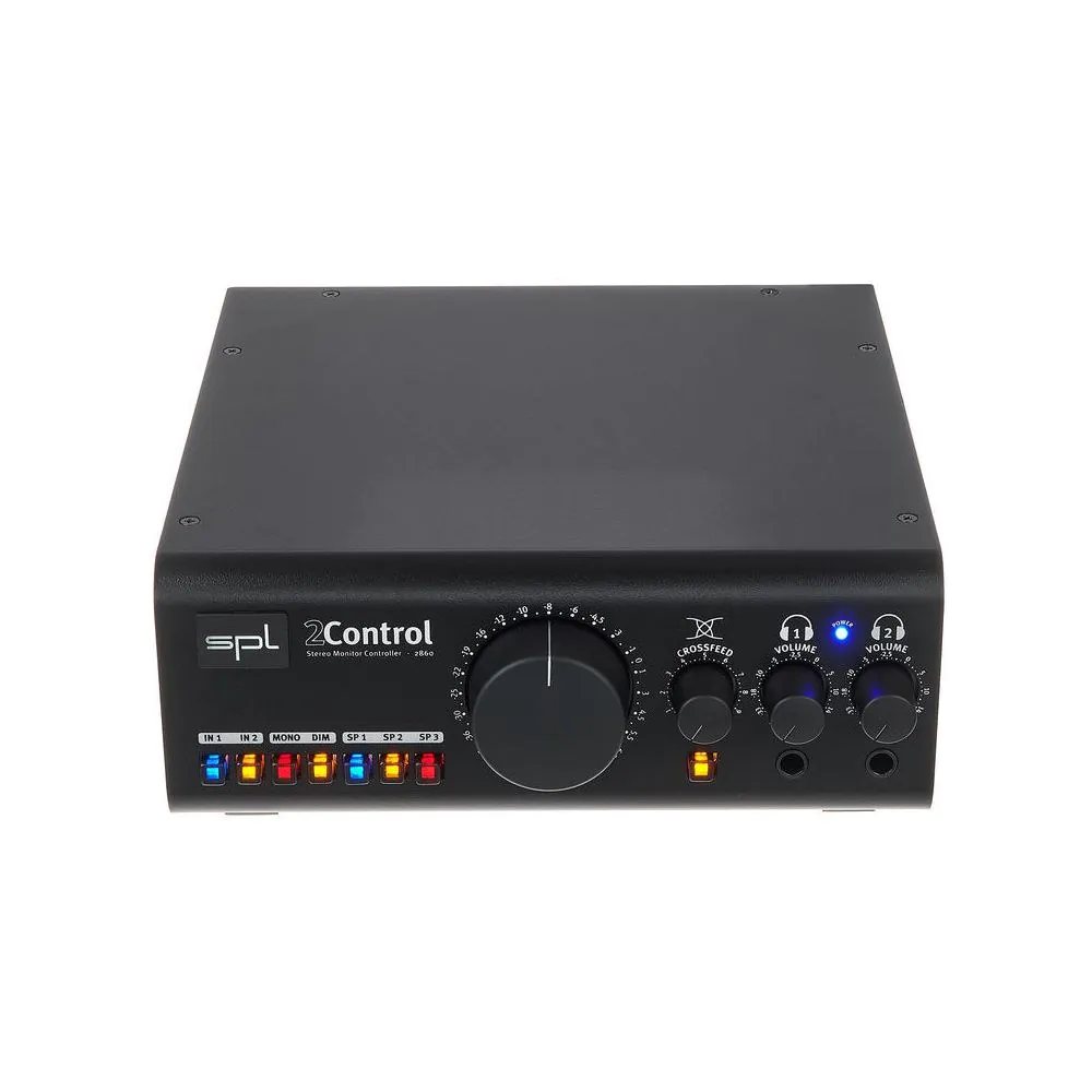 בקר מוניטורים ואוזניות SPL 2Control – אנלוגי, 2 זוגות רמקולים ו-2 אוזניות 2 SPL 2Control – בקר מוניטורים ואוזניות, תמונה 2