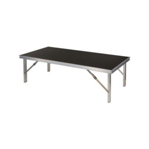 במה מתקפלת Stageworx Element Optimus 70×140 ס״מ, גובה 40 ס״מ – רגליים מובנות, 500 ק״ג למ״ר