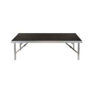 במה מתקפלת Stageworx Element Optimus 70×140 ס״מ, גובה 40 ס״מ – רגליים מובנות, 500 ק״ג למ״ר