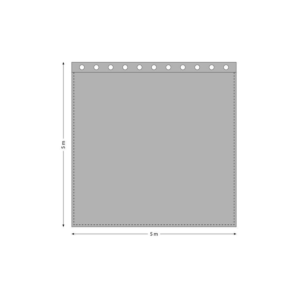 וילון דקורטיבי לבן Stairville 5×5 מ׳ – כותנה 160 גרם, לרקע שצובעים באור, מעכב בעירה 6 הווילון הדקורטיבי הלבן 5×5 – וילון דקורטיבי, תמונה 6