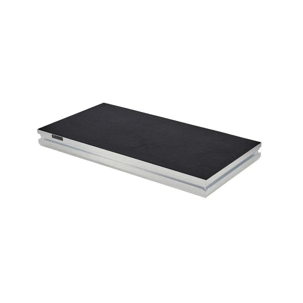 פלטת במה מקצועית Stairville 1×0.5 מ׳ עם שטיח – עד 750 ק״ג למ״ר, השלמה לבמת תופים 1 פלטת במה מקצועית Stairville 1×0.5 מ׳ עם שטיח – עד 750 ק״ג למ״ר, השלמה לבמת תופים