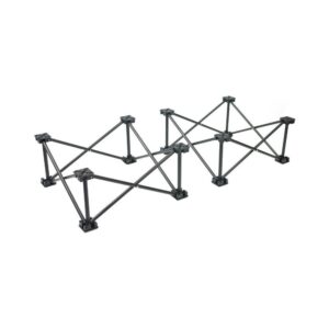 רגליים מתקפלות לפלטת במה Stairville 1×0.5 מ׳ – גובה 40 ס״מ, נעילה בקליק