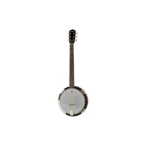 בנג׳ו 6 מיתרים Harley Benton – מכוון כמו גיטרה, ראש Remo 11 אינץ׳, 24 ברגים (יבוא בלעדי)