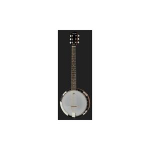 בנג׳ו 6 מיתרים Harley Benton – מכוון כמו גיטרה, ראש Remo 11 אינץ׳, 24 ברגים (יבוא בלעדי)