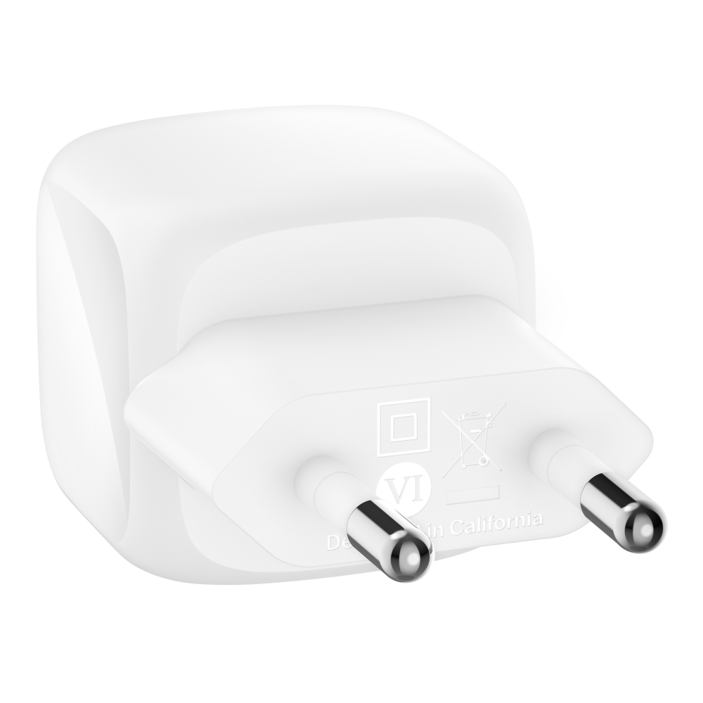 מטען קיר Belkin BoostCharge 30W WCA008 עם יציאת USB-C – תקן USB-PD 3.1 והגנת SmartProtect 5 Belkin BoostCharge 30W מטען קיר USB-C 5