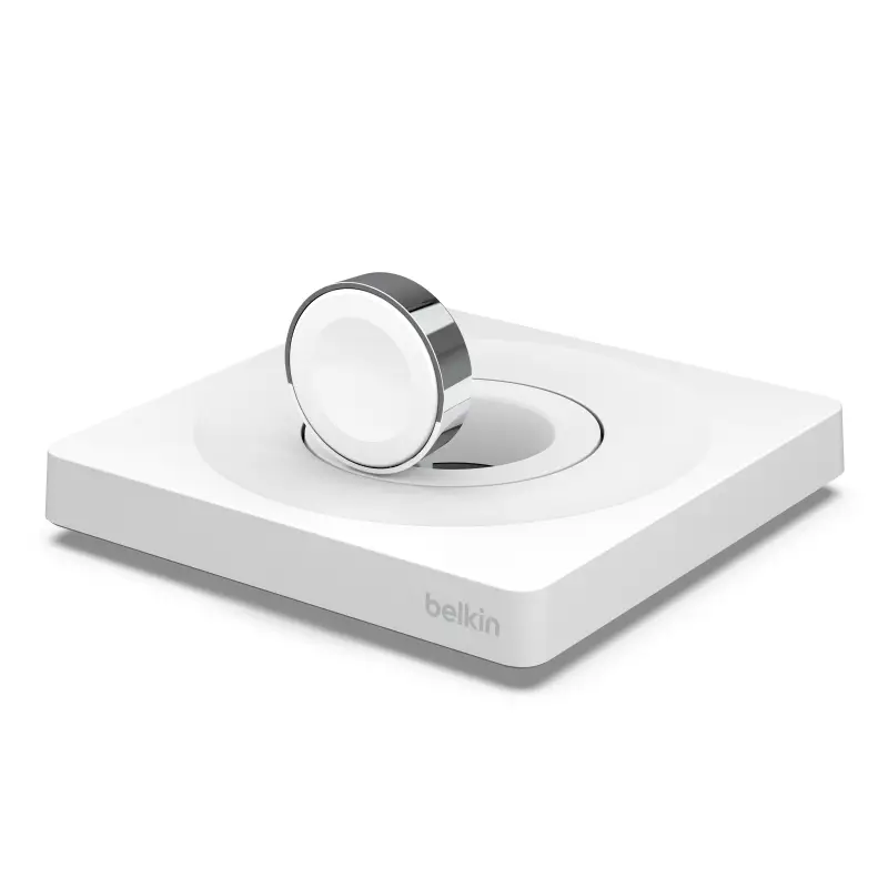מטען נייד מהיר ל-Apple Watch Belkin BoostCharge Pro – טעינה מהירה ב-33%, כבל USB-C מובנה ומצב Nightstand 3 Belkin BoostCharge Pro מטען Apple Watch 3