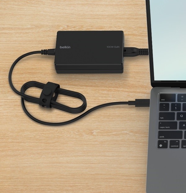 מטען GaN למחשב נייד Belkin Connect Core 100W USB-C – Power Delivery למחשבים, טאבלטים וטלפונים 2 Belkin Connect Core GaN 100W מטען USB-C למחשב נייד 2
