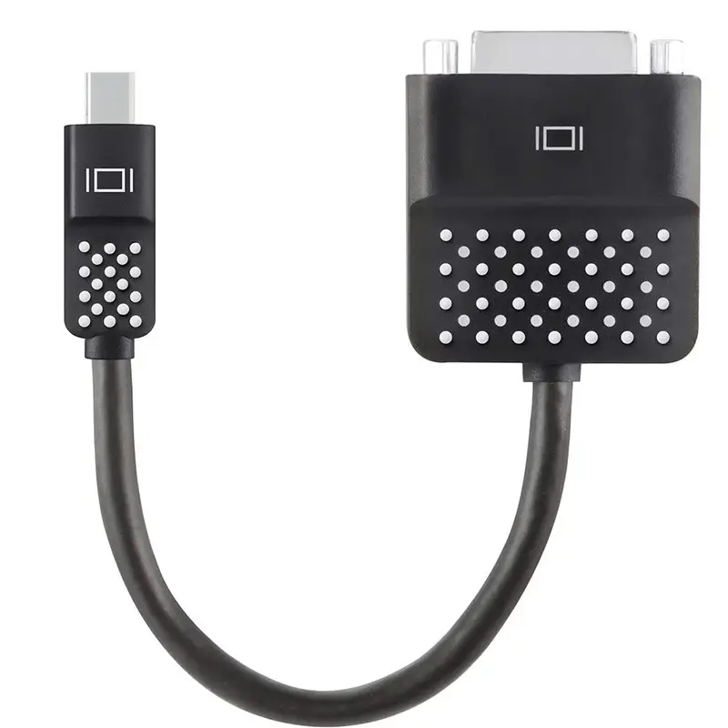 מתאם Belkin F2CD029 מ-Mini DisplayPort ל-DVI – לחיבור MacBook למסך גדול או למקרן באיכות 1080p 2 Belkin F2CD029 מתאם Mini DisplayPort ל-DVI 2