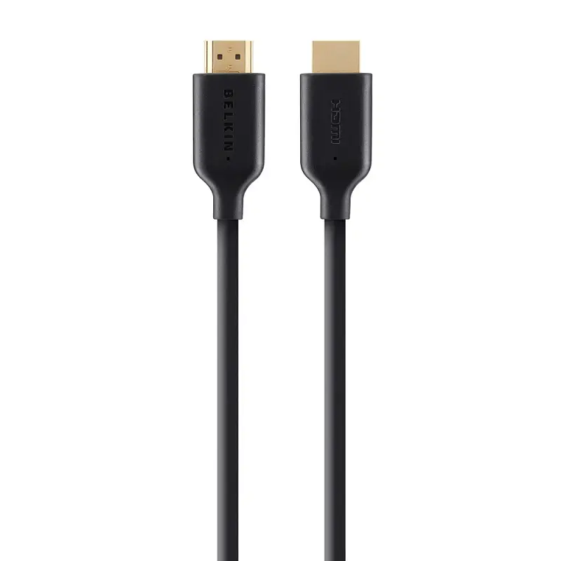 כבל HDMI עם Ethernet באורך 5 מטר Belkin F3Y021 – תמיכה ב-4K ו-3D, מחברים בציפוי זהב 24 קראט 1 Belkin F3Y021 כבל HDMI 5 מטר