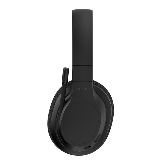 אוזניות Over-Ear אלחוטיות Belkin SoundForm Adapt עם מיקרופון בום Flip-to-Mute – Multipoint ועד 65 שעות 4 Belkin SoundForm Adapt אוזניות Over-Ear עם מיקרופון 4