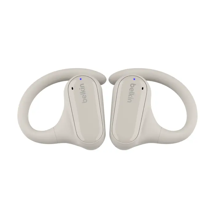 אוזניות Open-Ear אלחוטיות Belkin SoundForm ClearFit TWS – עיצוב פתוח לספורט, עד 26 שעות ועמידות IPX5 5 Belkin SoundForm ClearFit אוזניות Open-Ear 5