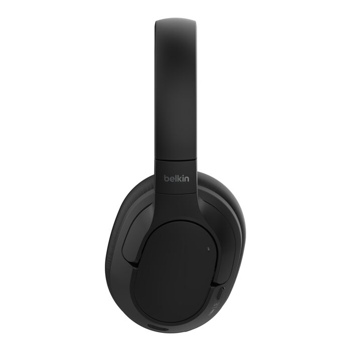 אוזניות קשת אלחוטיות Belkin SoundForm Isolate עם ANC היברידי – עד 60 שעות סוללה, Bluetooth 5.4 ו-Multipoint 7 Belkin SoundForm Isolate אוזניות קשת עם ANC 7