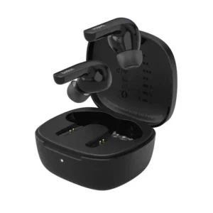 אוזניות TWS אלחוטיות Belkin SoundForm Motion – מארז טעינה אלחוטית, 4 מיקרופונים עם ENC ועמידות IPX5