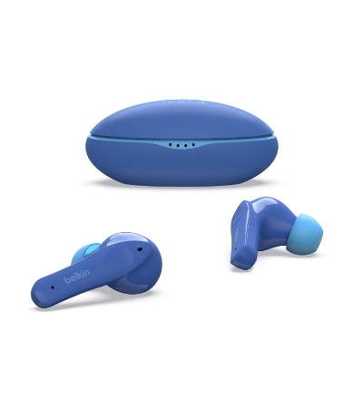 אוזניות TWS לילדים Belkin SoundForm Nano – הגבלת עוצמה ל-85dB, עמידות IPX5 ועד 24 שעות עם המארז 2 Belkin SoundForm Nano אוזניות TWS לילדים 2