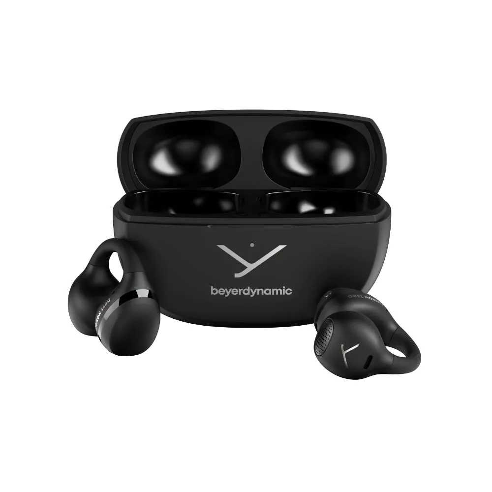 אוזניות Open-Ear Clip אלחוטיות beyerdynamic AMIRON ZERO – 6 גרם לאוזנייה, עד 20 שעות, IP54 4 beyerdynamic AMIRON ZERO אוזניות Open-Ear 4