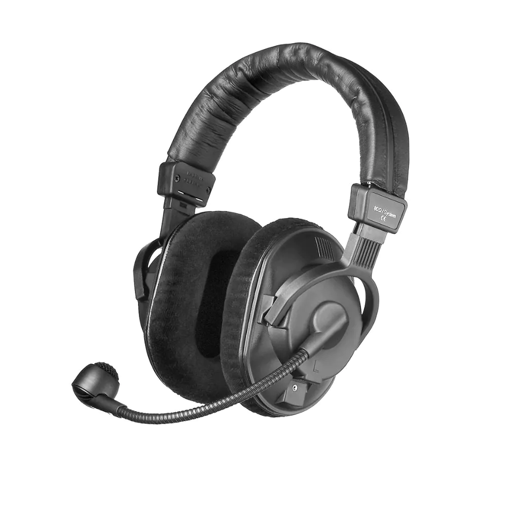 אוזניות שידור ואינטרקום beyerdynamic DT 290 MK II 80 Ohm – סגורות, מיקרופון Hypercardioid דינמי 1 beyerdynamic DT 290 MK II אוזניות שידור