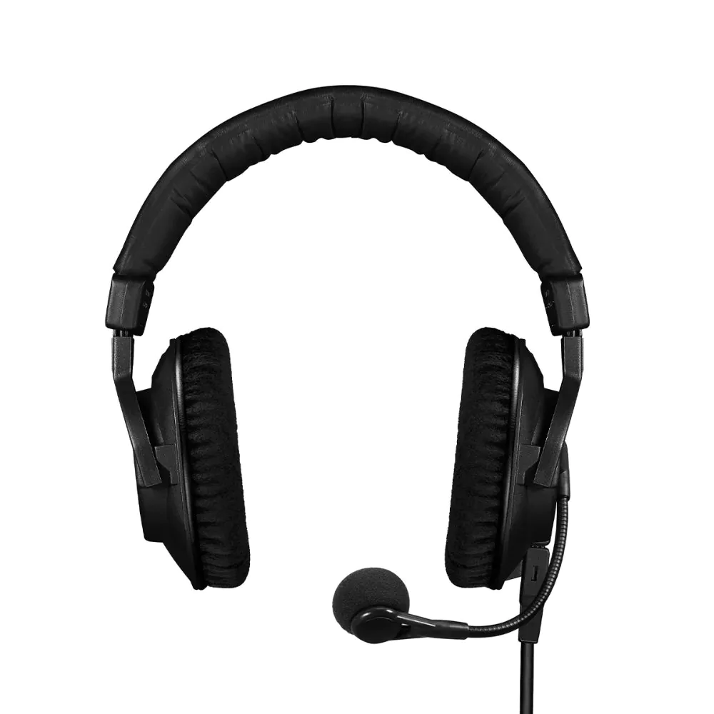 אוזניות שידור ואינטרקום beyerdynamic DT 290 MK II 80 Ohm – סגורות, מיקרופון Hypercardioid דינמי 2 beyerdynamic DT 290 MK II אוזניות שידור 2